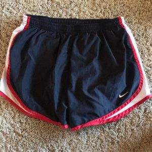 Nike Running Shorts Red and Black